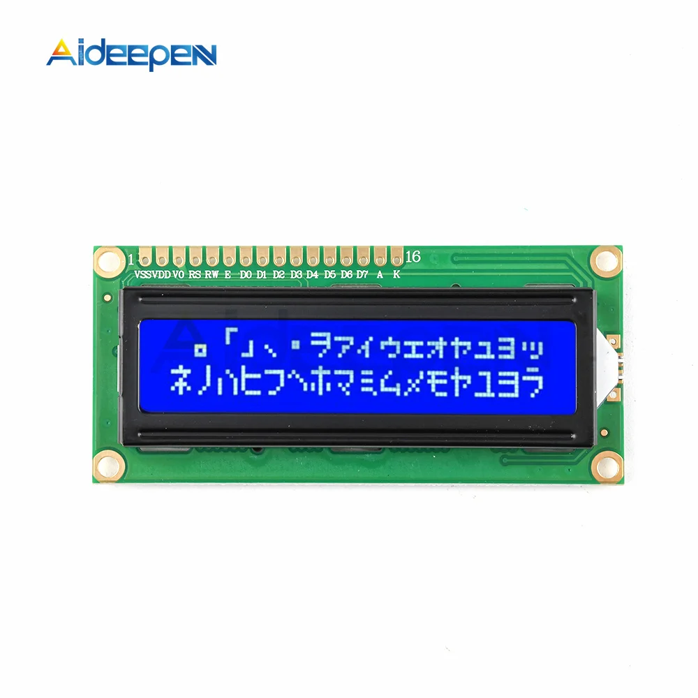 5V 1602LCD Screen Backlight Display Module with I2C Adapter Board Module 1602 LCD For Arduino