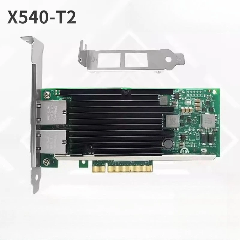 

Оригинальный X540T 20000-мегабитный электрический порт, сетевой интерфейс, сервер карты x550T1 X550T2 AT2, двойной порт