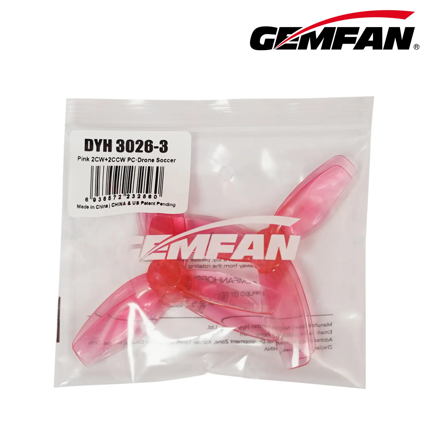 2CW+2CCW Gemfan 3026-3 3