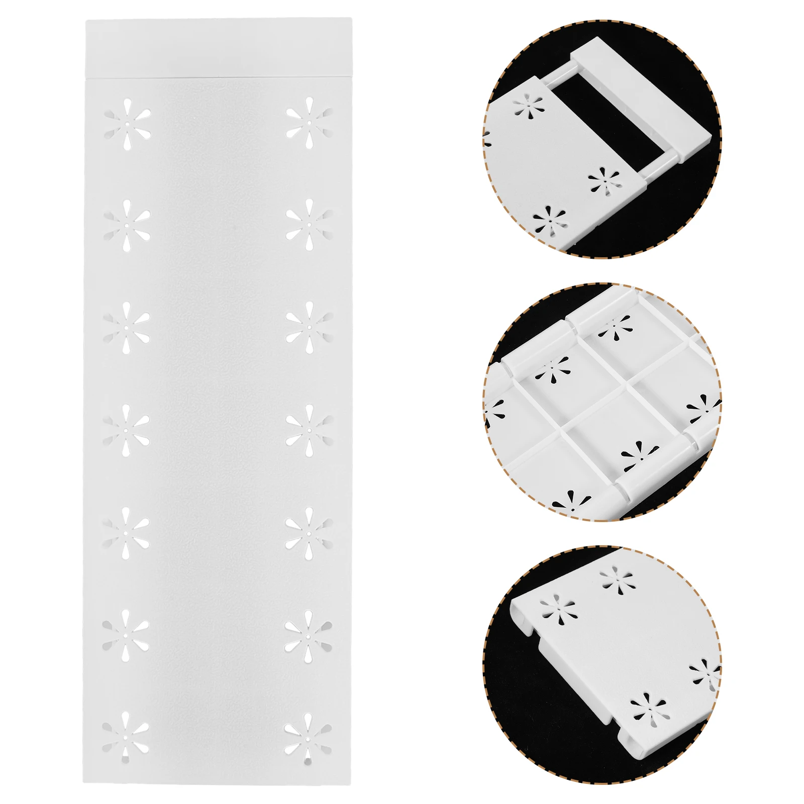 1pc Plastic Expandable Closet Shelf 32-48cm Expandable Closet Tension Shelf Divider Adjustable Wardrobe Compartment Storage Rack