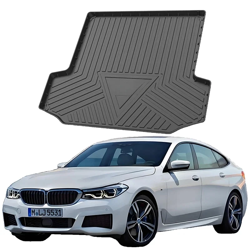 Upgrade TPE Car Rear Trunk Mats Storage Pads Cargo Tray Dustproof Waterproof Protecion Cushion For BMW 6 Series GT G32 2017-2024