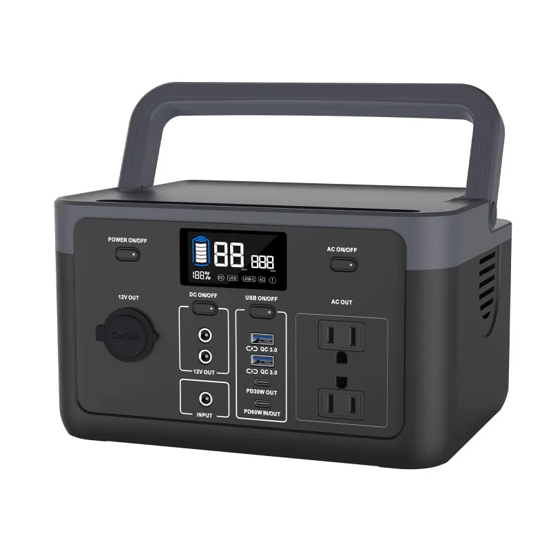 

Portable 110v 220v household solar panel generator power station 300w 600w 1500w 2500W 5000W outdoor battery power station