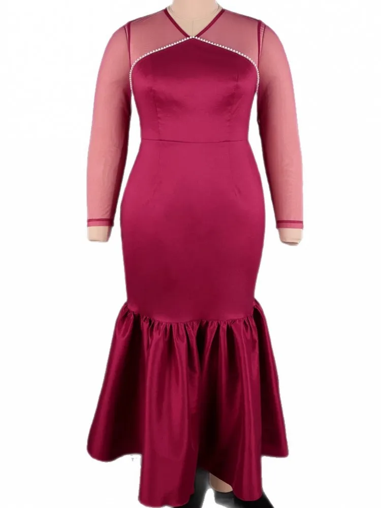 

Африканские платья для женщин больших размеров: элегантное платье-карандаш в стиле дашики, традиционная африканская одежда, платья-труба и платья-русалка.