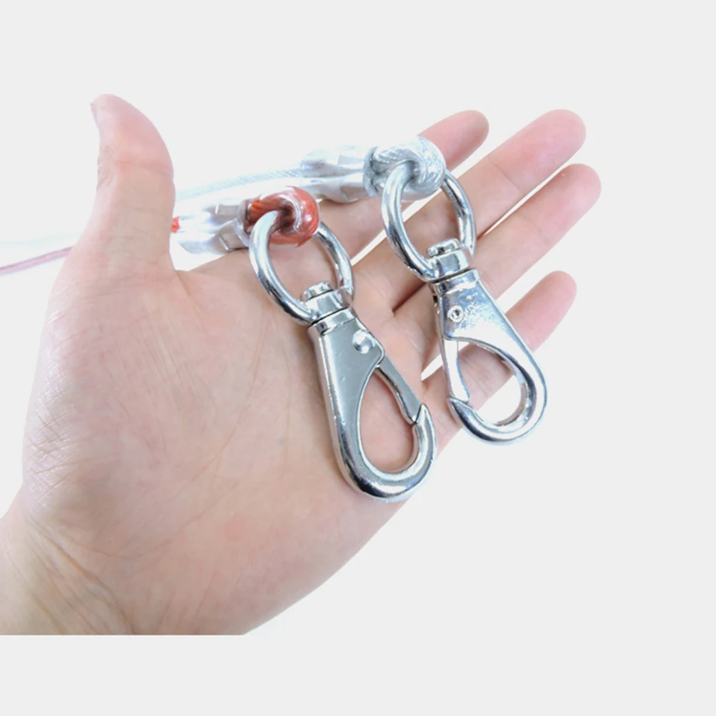

Wire Rope Traction Belt Dog Chain Pet Grooming Cable Anti-bite Strap Mountain Climbing Control Leash