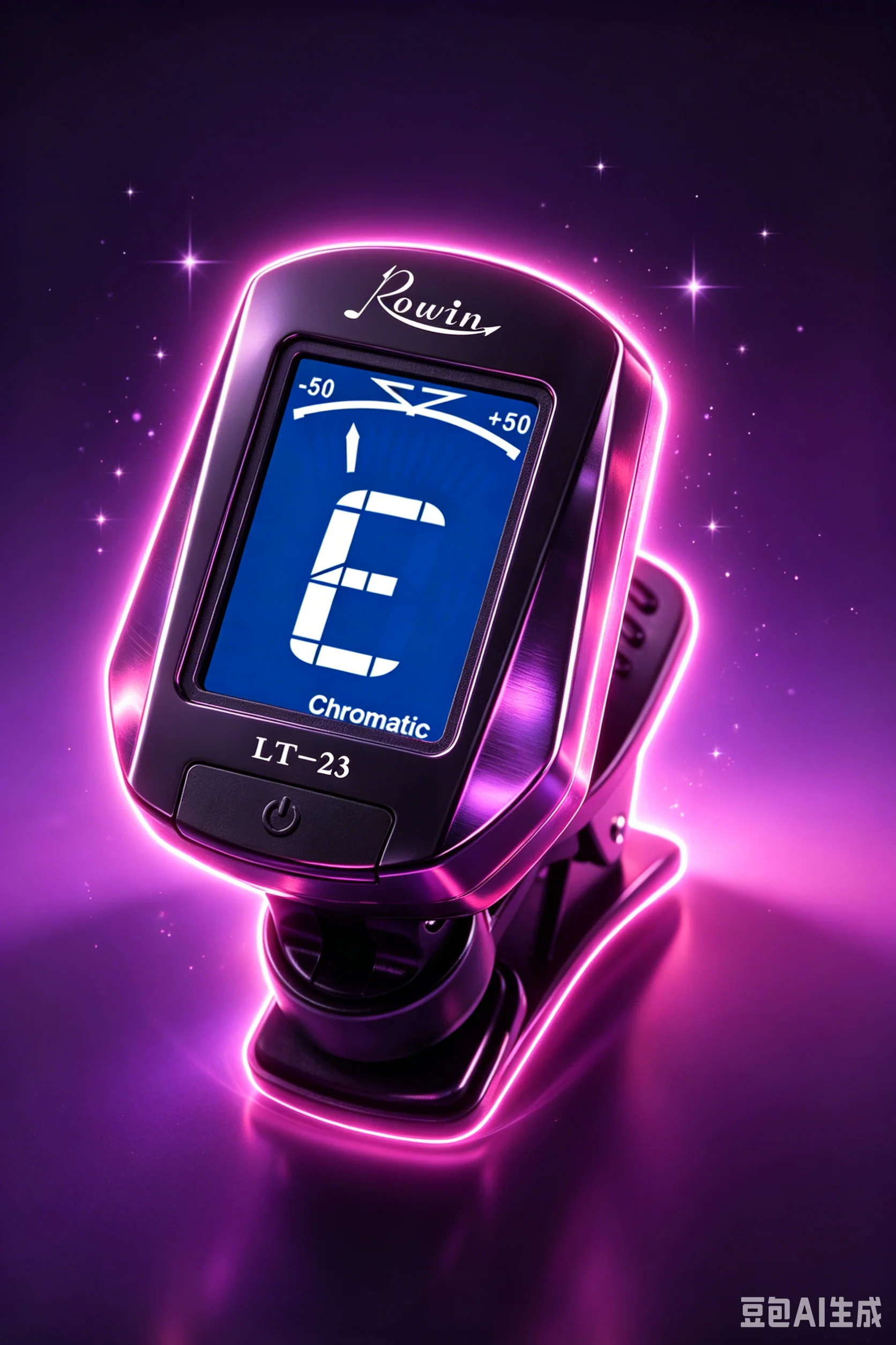 ROWIN CLIP ON TUNER Rechargeable Li-Battery Inside & Coin Cell Battery 2 Kinds High Quality With Best Costs Flexible And Stable