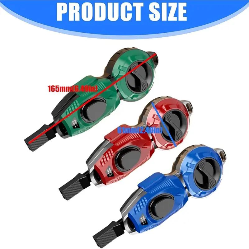 ABFS Automatic Retractable Chalk Line Tool For Enhanced Efficiency In Construction And Woodworking
