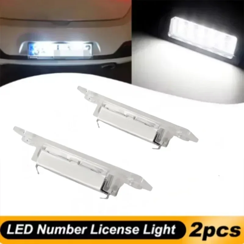 

For Skoda SuperⅠVW Passat Cimousint Touran Golf Caddy Jetta MK5 T5 LED Number License Plate Light Lights Assembly with Canbus