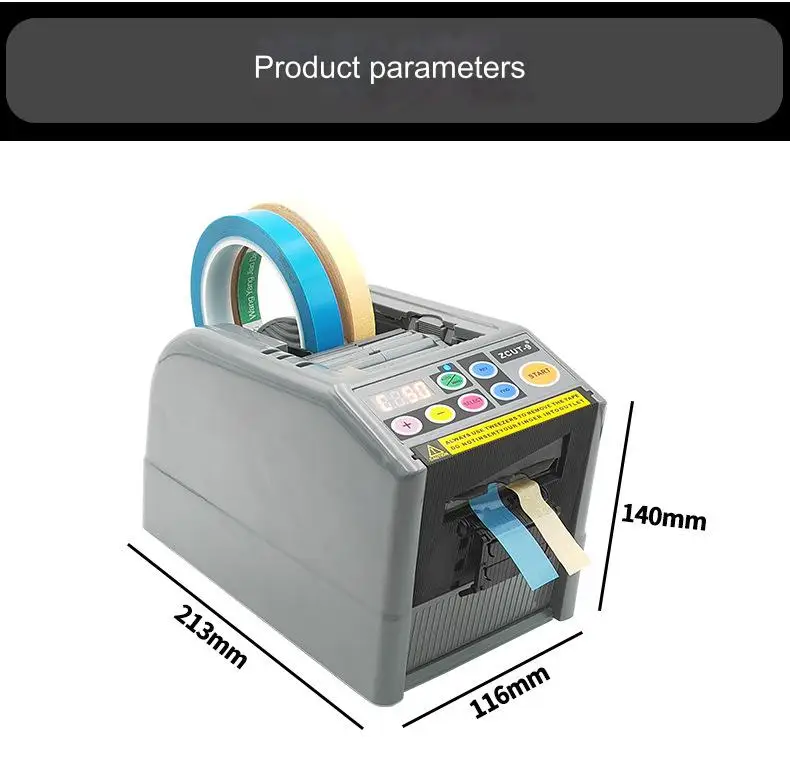 Dispenser di nastro automatico semiautomatico Zcut-9