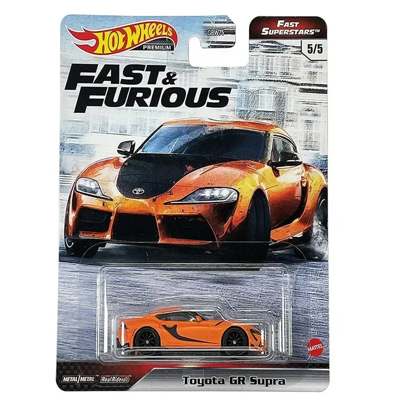 Hot Wheels Fast and Furious Diecast Model Car Toy, Nissan Skyline, GTR oral y, Renforcement des jouets pour enfants, Cadeau d\'anniversaire pour