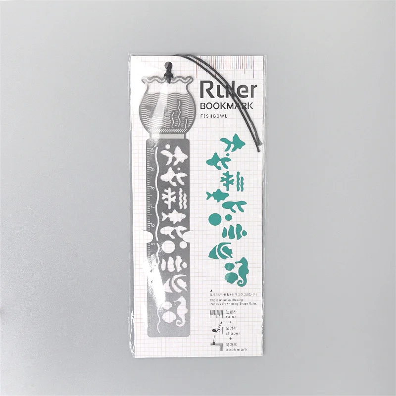 Creative Bookmark Pendant Metal Book Mark Stationery School Office Supply  Book Accessories