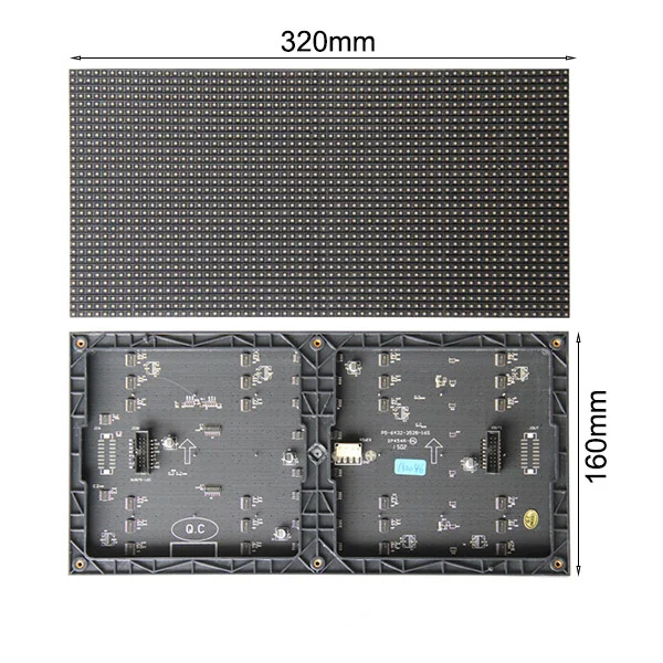 P5 Indoor LED Display Module SMD2121  1 / 16Scan 320x160mm 64*32 Full Color Advertising Display Module