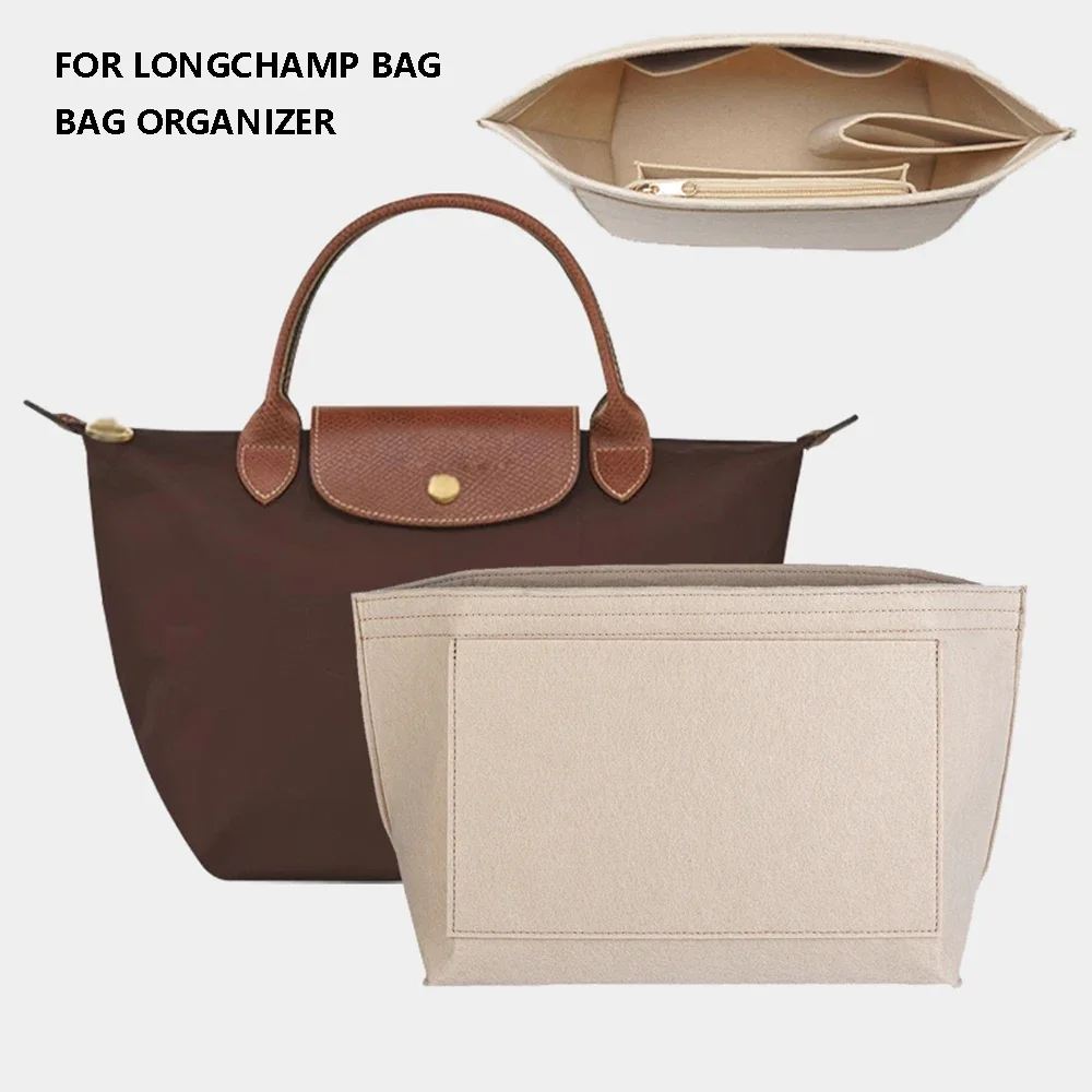 Tas Organizer Voor Longchamp Groot Formaat Draagtas Opbergtas De Liner Bags Vilt Tas Invoegen Handtas Liner Bags Accessoires