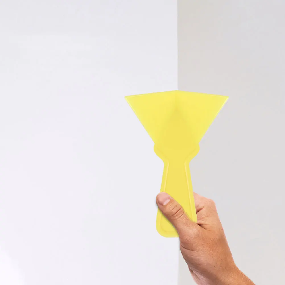 12 個の乾式壁コーナーツール耐久性のあるプラスチックハンドルコーナーナイフ再利用可能な長持ちする厚いスクレーパー