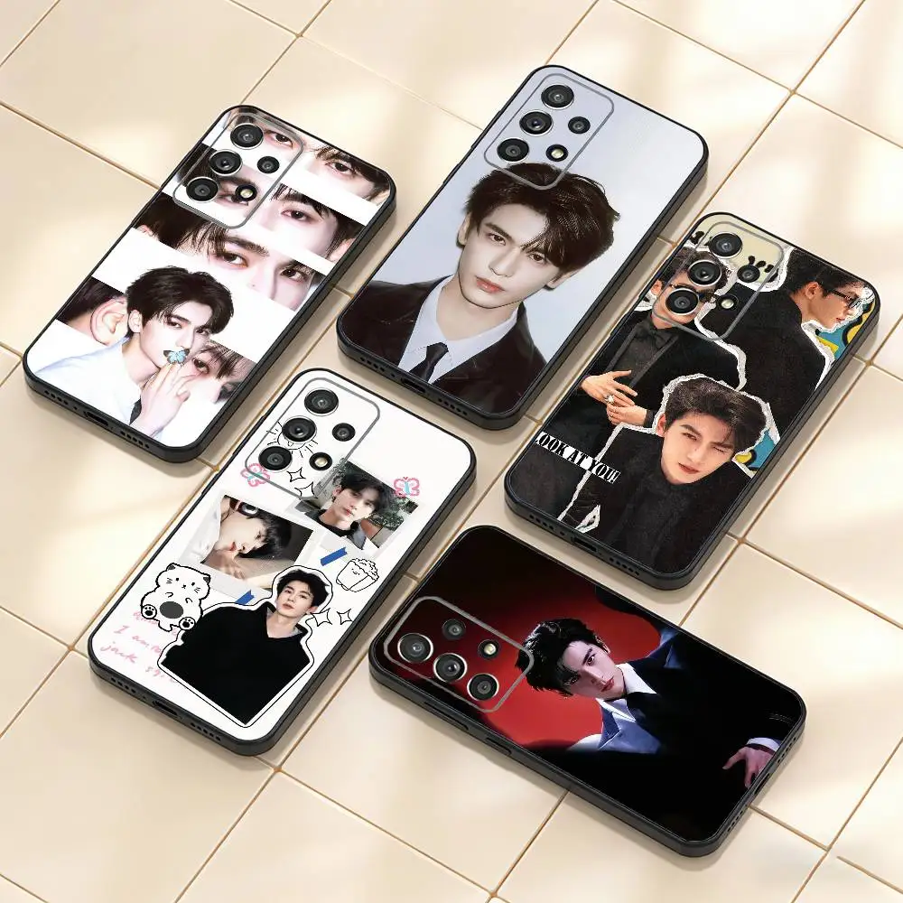 

Handsome Krien Zhang L-Linghe Phone Case For Samsung S25,S24,S21,S22,S23,S30,Ultra,S20,Plus,Fe,Note,10,9,5G Black Cover