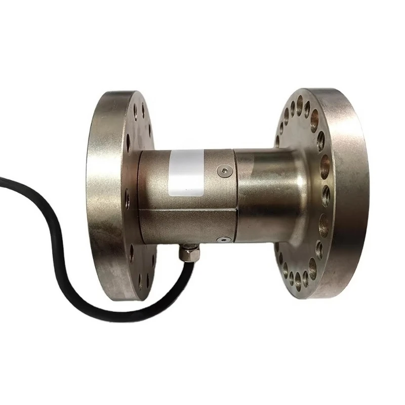 High Precision Static Torque Measuring Sensor 0.1-150kN·m Dual Flange Torque Transducer for Lab Industrial Test