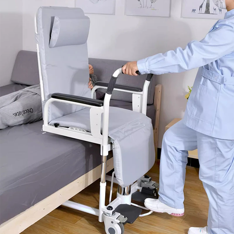 Hydraulic Lift Nursing Transfer Device Home Nursing Sitting Recliner Multifunctional Lift Hydraulic shifter