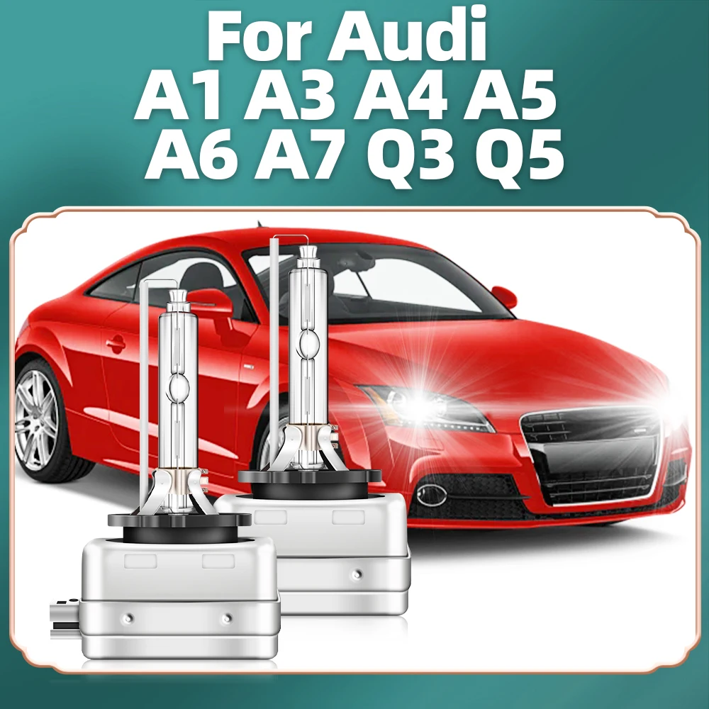 

For Audi A1 A3 A4 A5 A6 A7 Q3 Q5 Car D3S HID Bulb HID Xenon Headlight Bulb 35W DC 12V Vehicles Front Headlamp 6000K 8000K 12000K