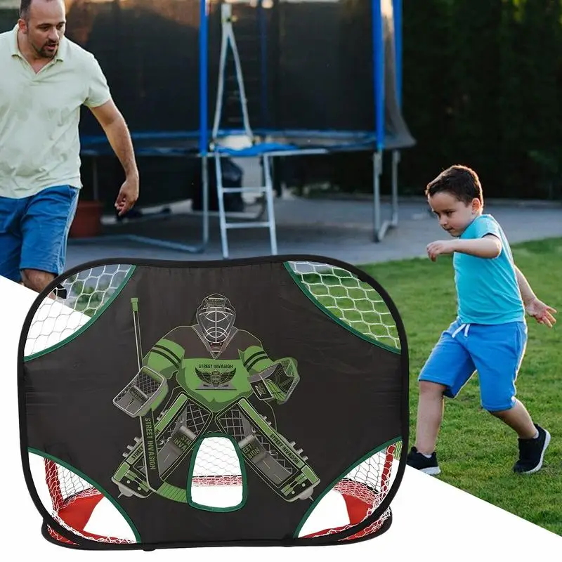 Voetbalnet Opvouwbaar pop-up voetbalnet Voetbaldoel voor kinderen voor multifunctioneel net Nauwkeuriger schoten voor voetbaltraining in de achtertuin