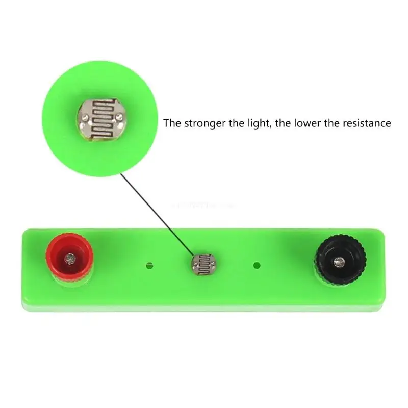 Resistência básica do circuito componentes da experiência da ciência da eletricidade para ensinar