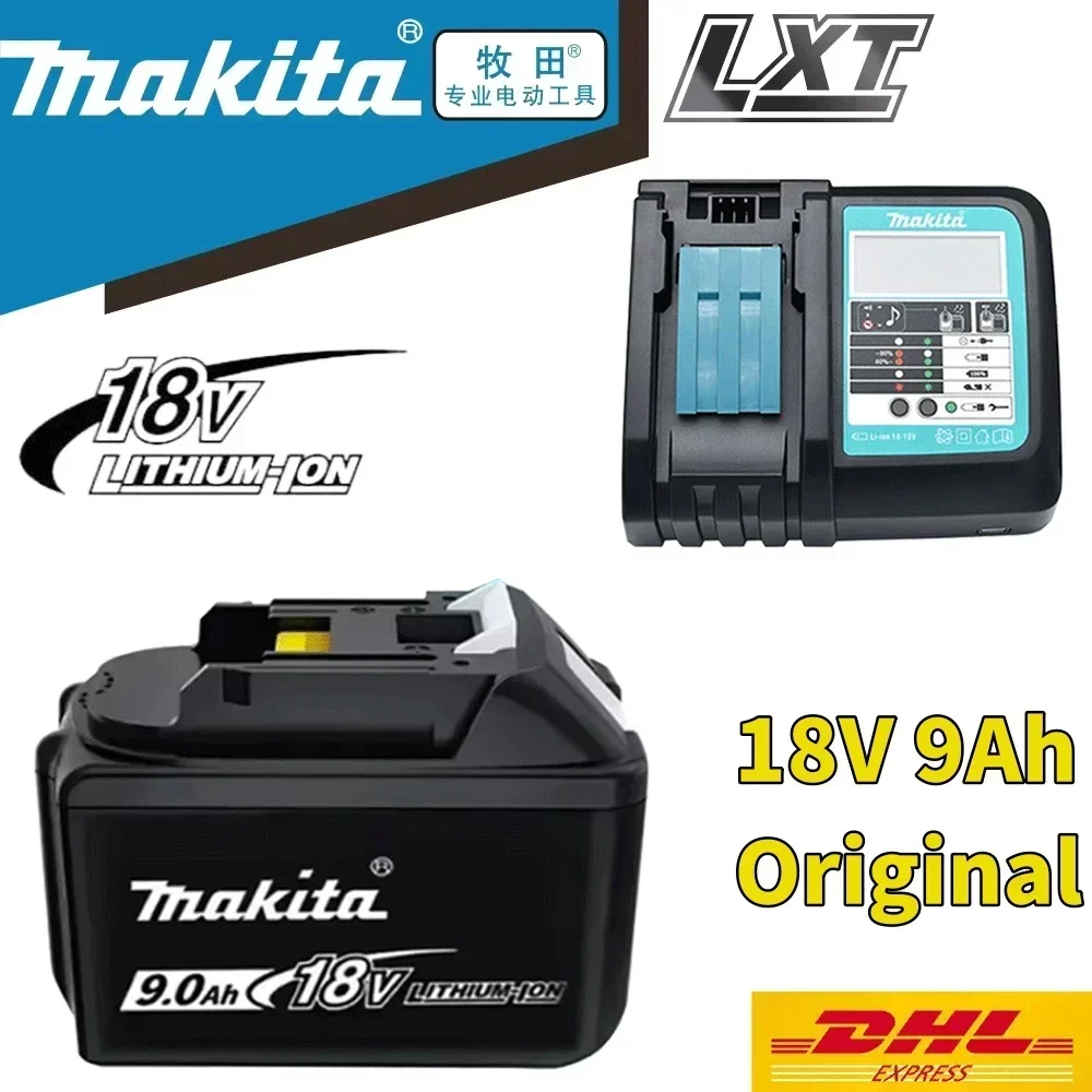 

Makita Genuine Battery BL1860B BL1850B BL1840 BL1830 screwdriver battery & charger 18v Replacement Power Tool Batteries