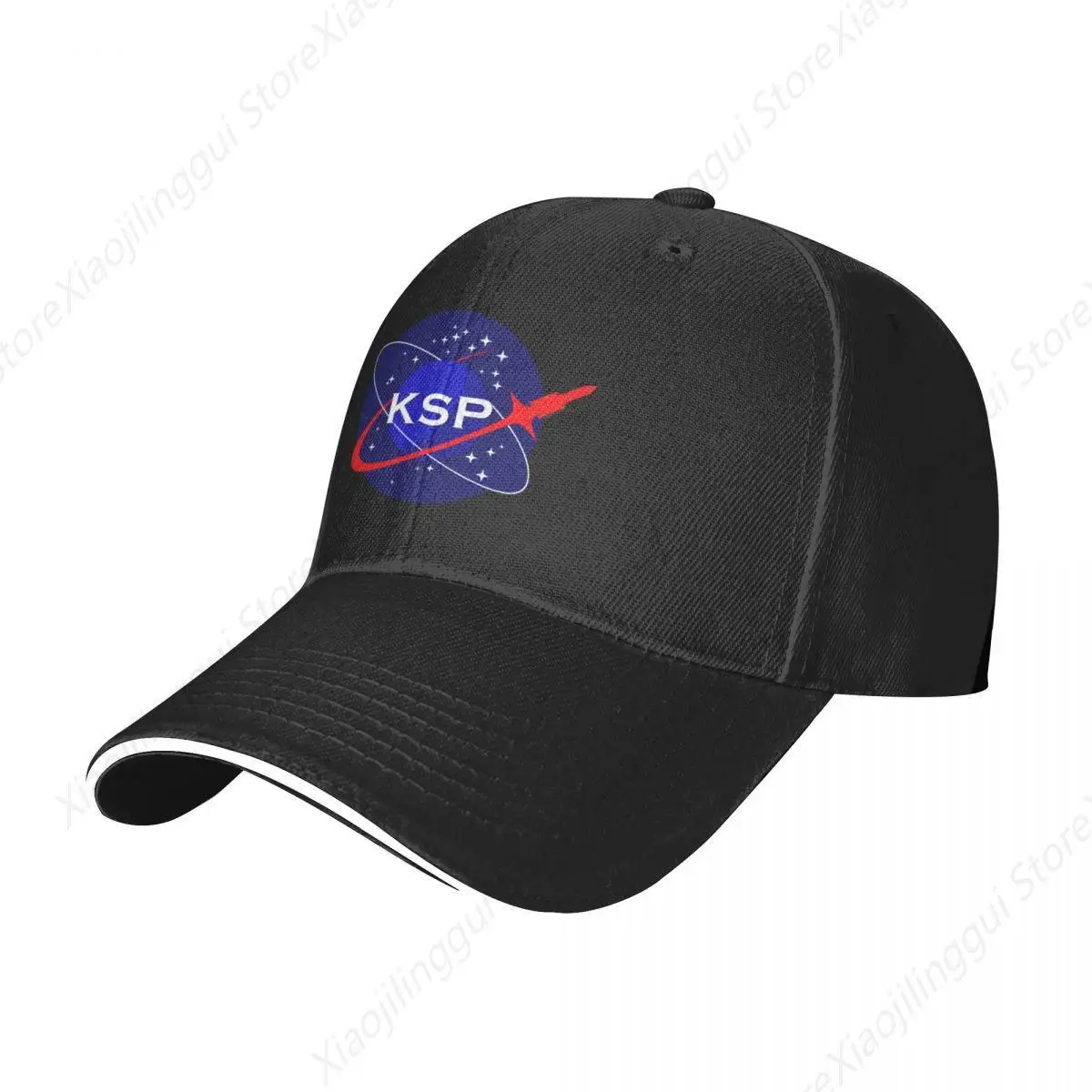 

KSP Space Agency logo (borderless version) Baseball Cap Gentleman Hat dad hat Men's Baseball Women's