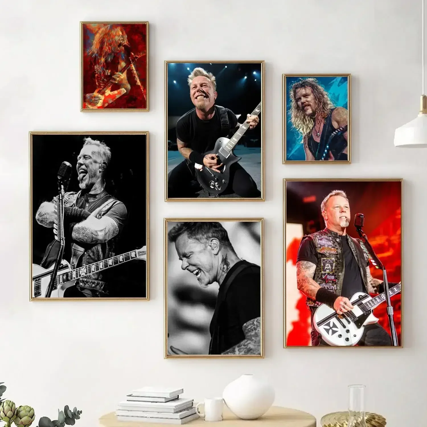 james hetfield Poster Decorative Painting Canvas Poster Wall Art Living Room Posters Bedroom Painting