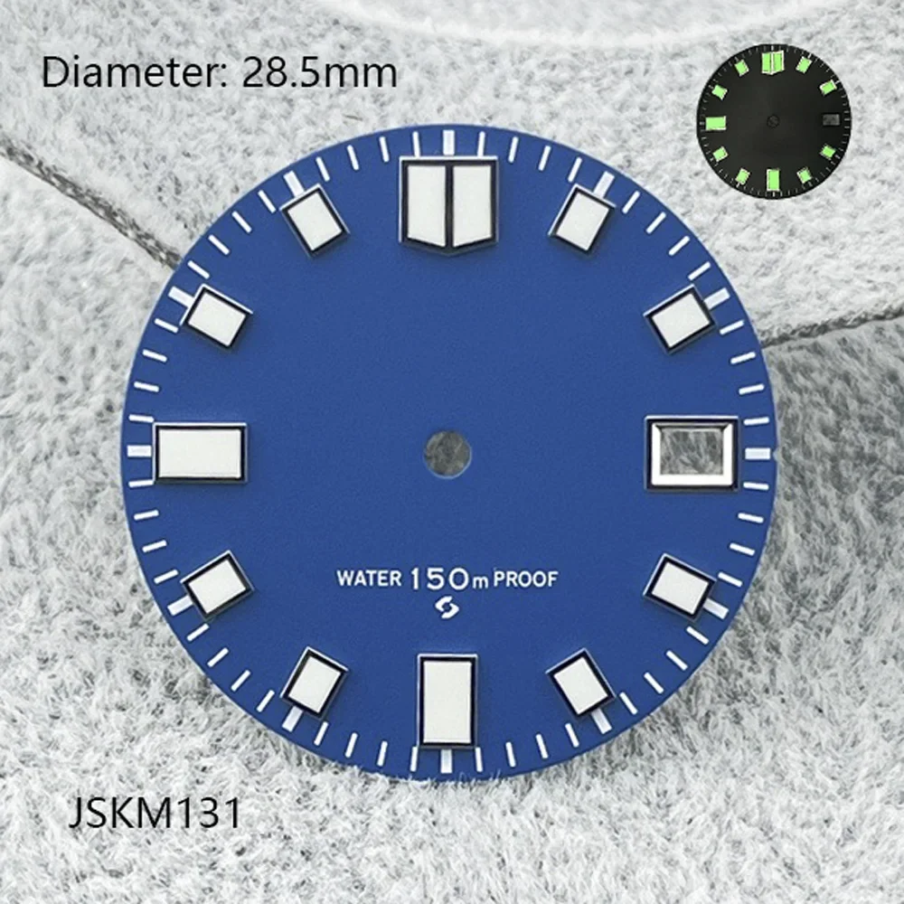 Циферблат NH35, 28,5 мм, циферблат с черепахой PROSPEXX, подходит для Японии, аксессуары для часов с автоматическим механическим механизмом NH35, может настроить логотип