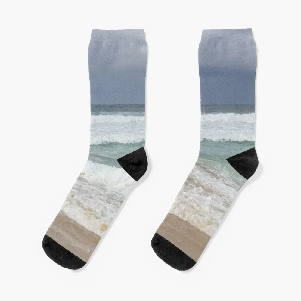 

Ocean Beach Socks christmas stocking cute Heating sock basketball Socks Male Women's