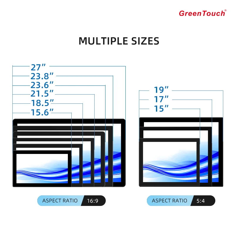 23.8 Inch 1920x1080 TFT LCD Display Touch Screen Capacitive TFT Display