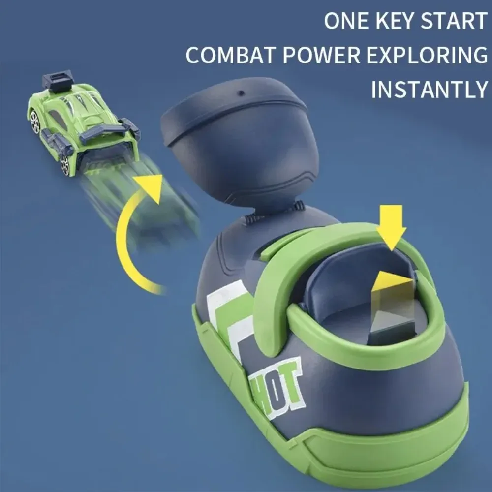 Creatieve Katapult Auto Speelgoed. Uitwerping Super Raceauto Uitwerping Hardloopschoenen Traagheid Voertuig Competitief Speelgoed Voor Kinderen