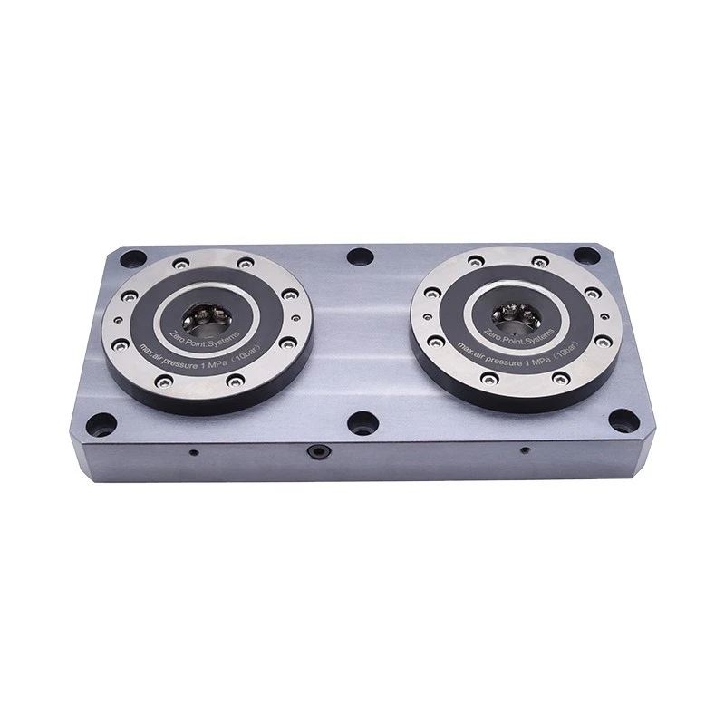 Positioning pneumatic chuck quick change fixture, machining center machine tool fixture