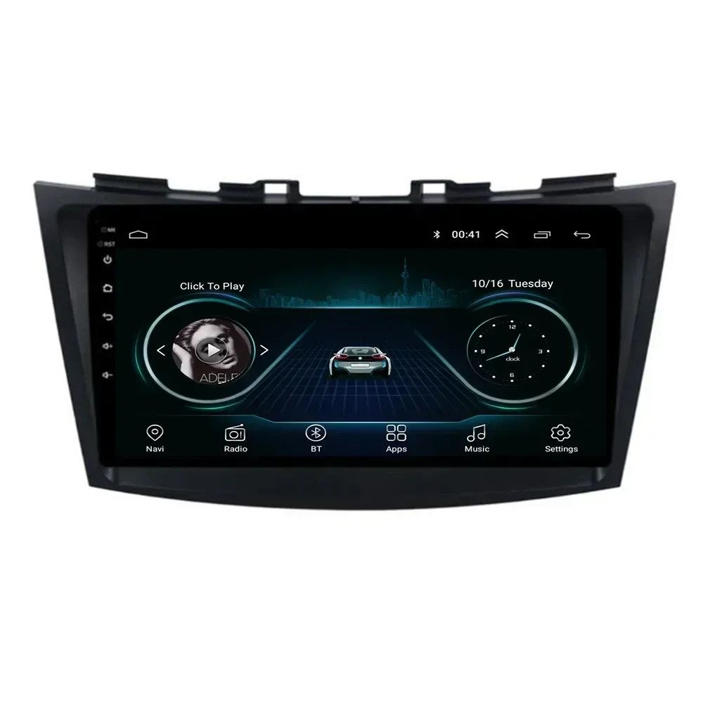 Para Suzuki Swift 2011-2015 2 din 9 "android 12 pantalla táctil radio de coche navegación vídeo reproductor multimedia Radio GPS BT DSP Carplay