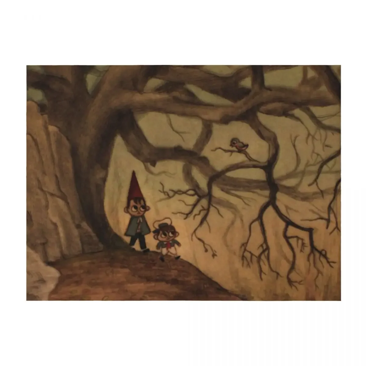 

Over the Garden Wall Throw Blanket Luxury Decorative Throw Summer Luxury Thicken Blankets
