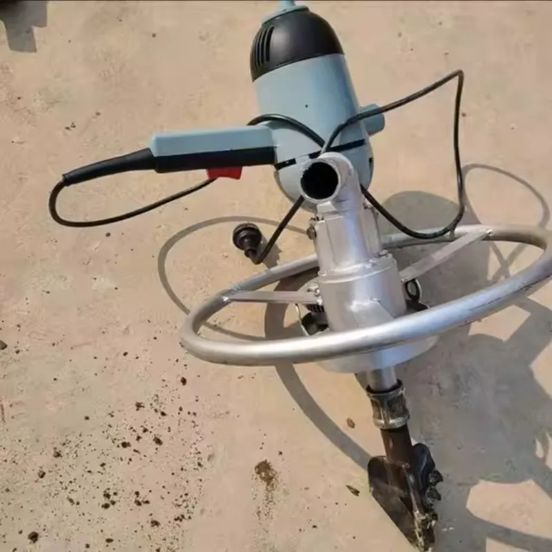 Handheld Electric Drilling Machine for Agricultural Use Lightweight and Small Water Well Drilling