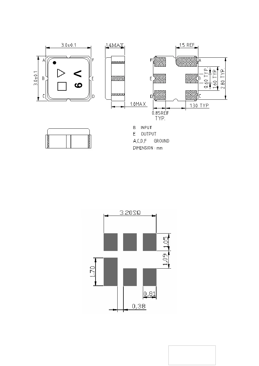 (10PCS) TA1575BBB 코드 V9 새로운 오리지널 1575MHz 패키지 SMD SAW 필터 재고 있음