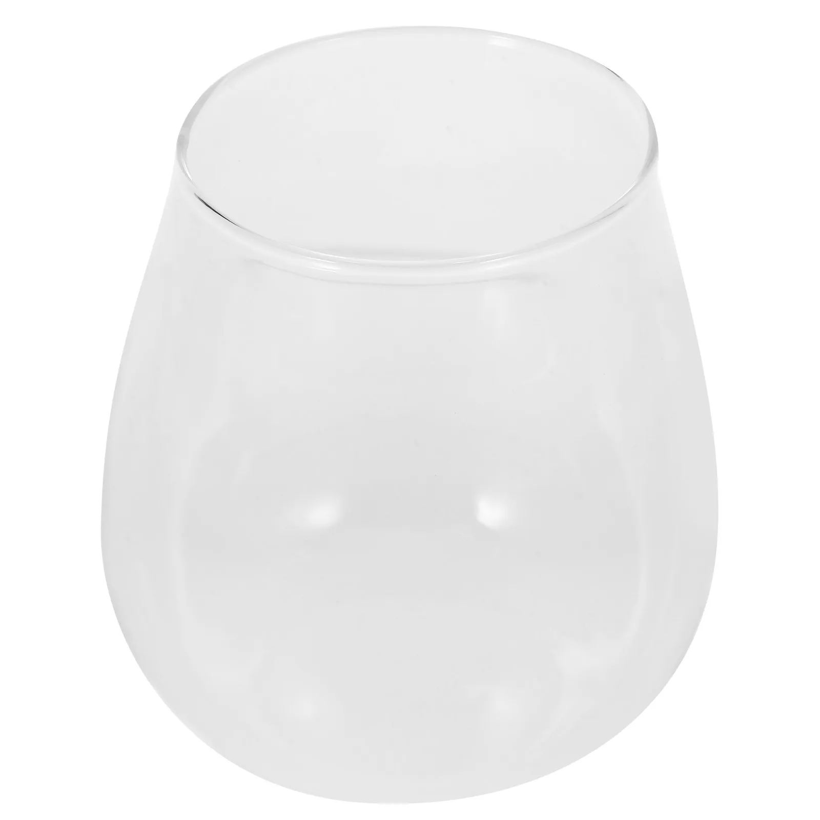 Micro Landscape Terrarium Bottle Clear Glass Ecological Planter for DIY Moss Plants Indoor Decor Home Office Garden Table