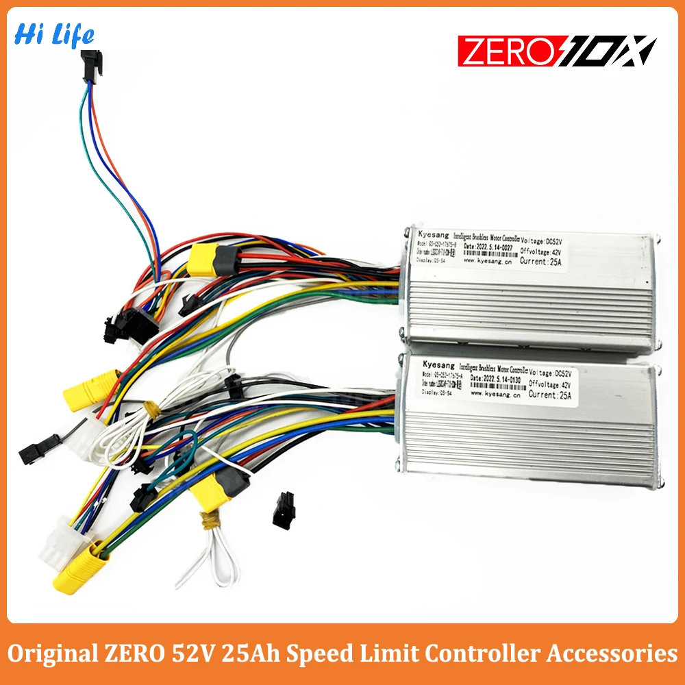 Original Zero 10X Electric Scooter 52V 25A Speed Limit Controller for Zero 10X 52V 18.2Ah 52V 23Ah Electric Scooter ZERO Part