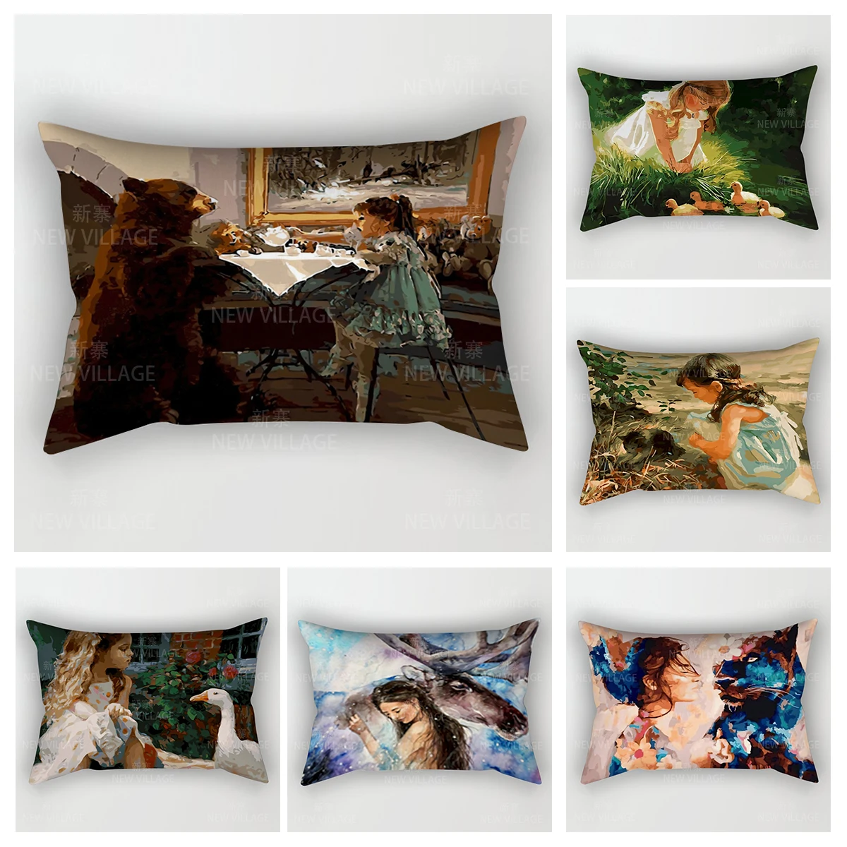 

Home autumn decoration christmas pillow cushion cover Home decorations throw pillow covers 30*50 pillowcase 30x50 40x60 50*70