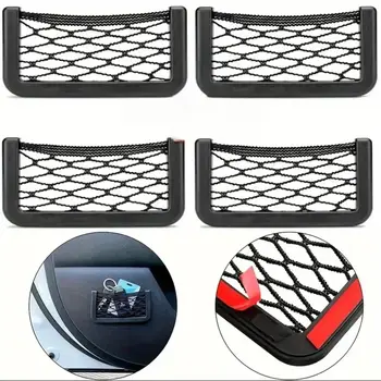 汽車收納袋網袋汽車通用整理網袋汽車黏貼網袋懸吊袋汽車內裝配件 8 最佳銷售 雙龍Musso配件 - №2