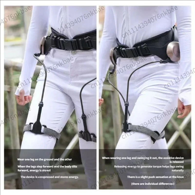 Lower Limb Rehabilitation Training Walker, Bionic Power Walking Aid Designed for Stroke Hemiplegic Patient Walking Recovery