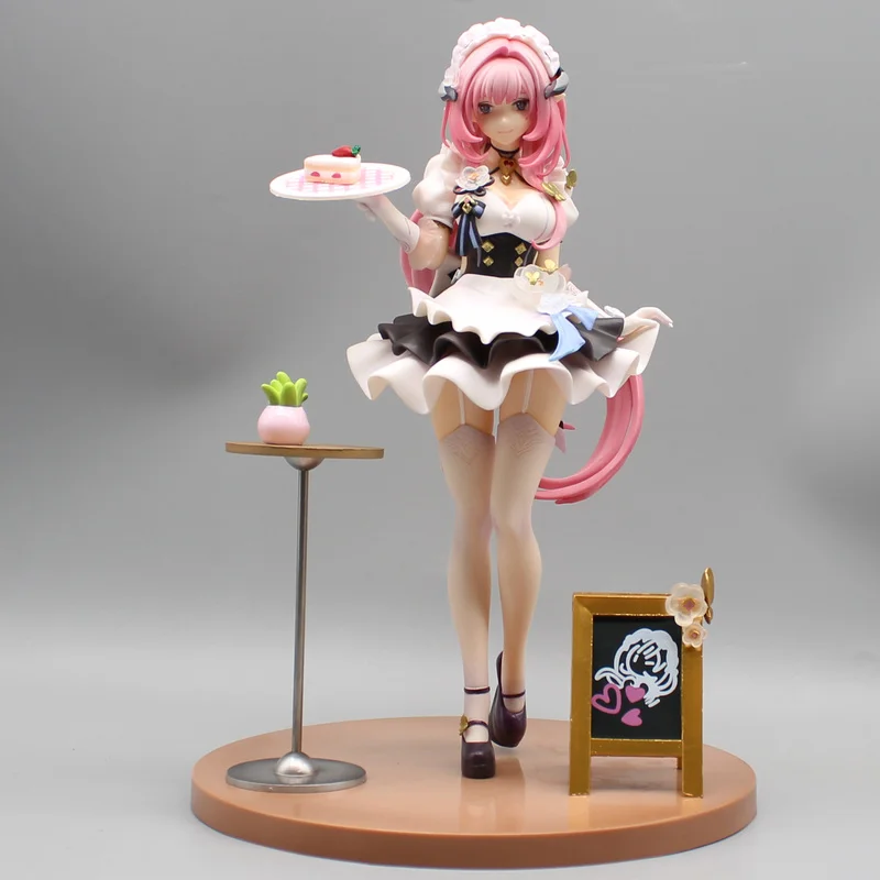 Honkai Impact 3 Figures Elysia Anime Figure Kiana Kaslana Figurine Elysia Statue 25cm Pvc Gk Sexy Model Doll Ornament Toys Gift