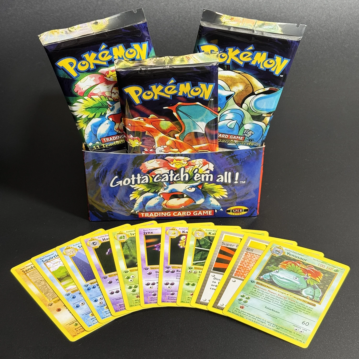 PKM 1ST طبعة معركة الداعم حزم الكلاسيكية قاعدة مجموعة الوكيل أرواق لعب Charizrd Blastoise Venusaur جمع PTCG لعب الصبي هدية