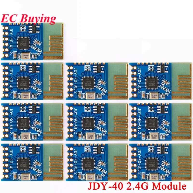 10Pc/1pc JDY-40 2.4G Wireless Serial Port Transmission Transceiver Remote Communication Module IO TTL Diy Electronic For Arduino