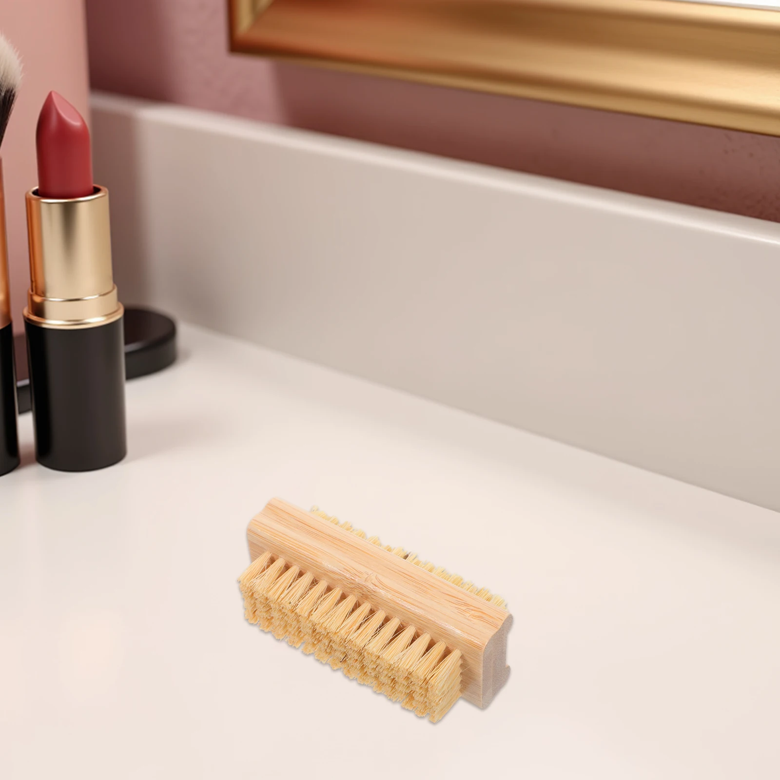 

4Pcs Manicure Brushes for Nails Dual-Function Nail Dust Cleaning Brush Portable Under Nail Cleaner Tool Professional Grade Soft