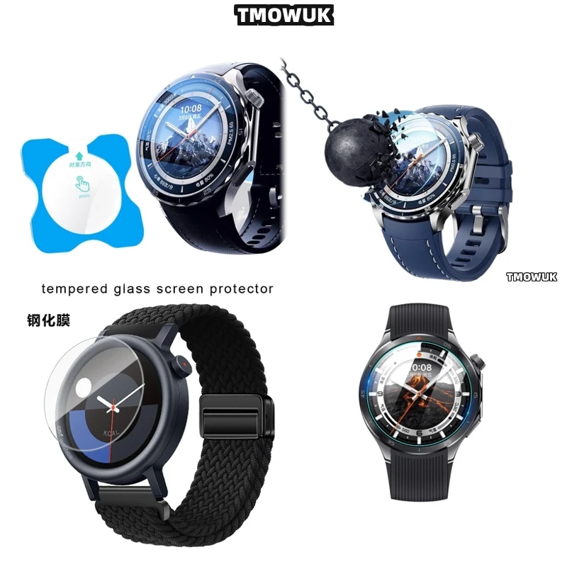 

For OPPO Watch X2 For CMF Watch Pro 2, Toughened Glass, 9H Hardness, Glare Reduction Technology.