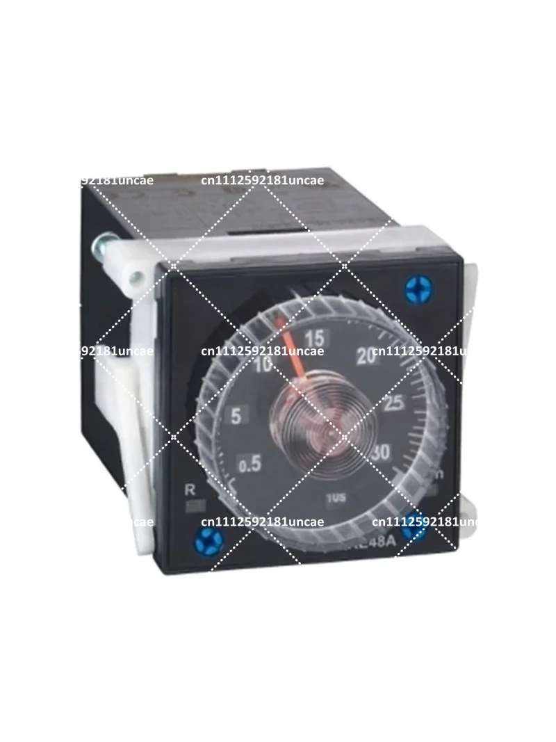 Time Relay RE48A RE48ATM12MW, Adjustable Delay Timer, Multi-Function Timing Module, DIN Rail Mount