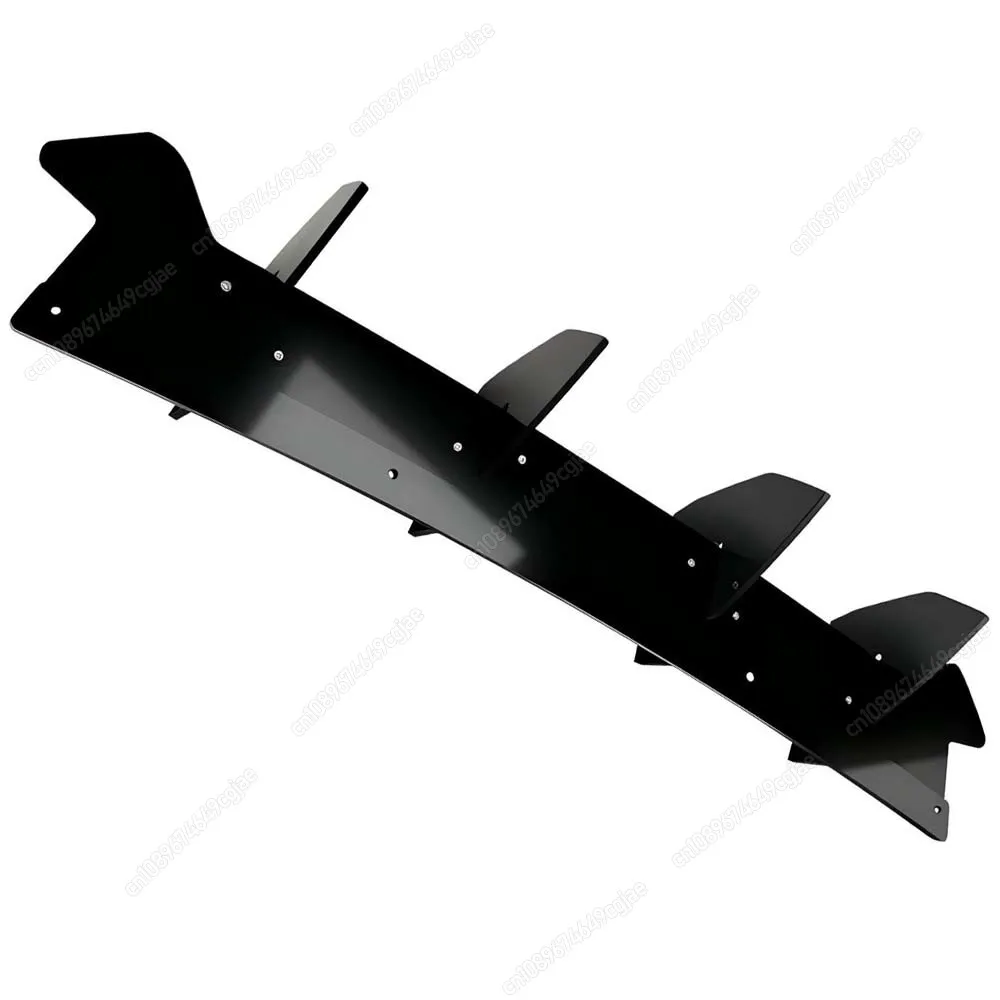 Picture 5: For Ford Focus ST MK4 2018 To 2021 ABS Gloss Black Car Rear Bumper Diffuser Spoiler Lip Protector Splitter Cover Body Kit Tuning