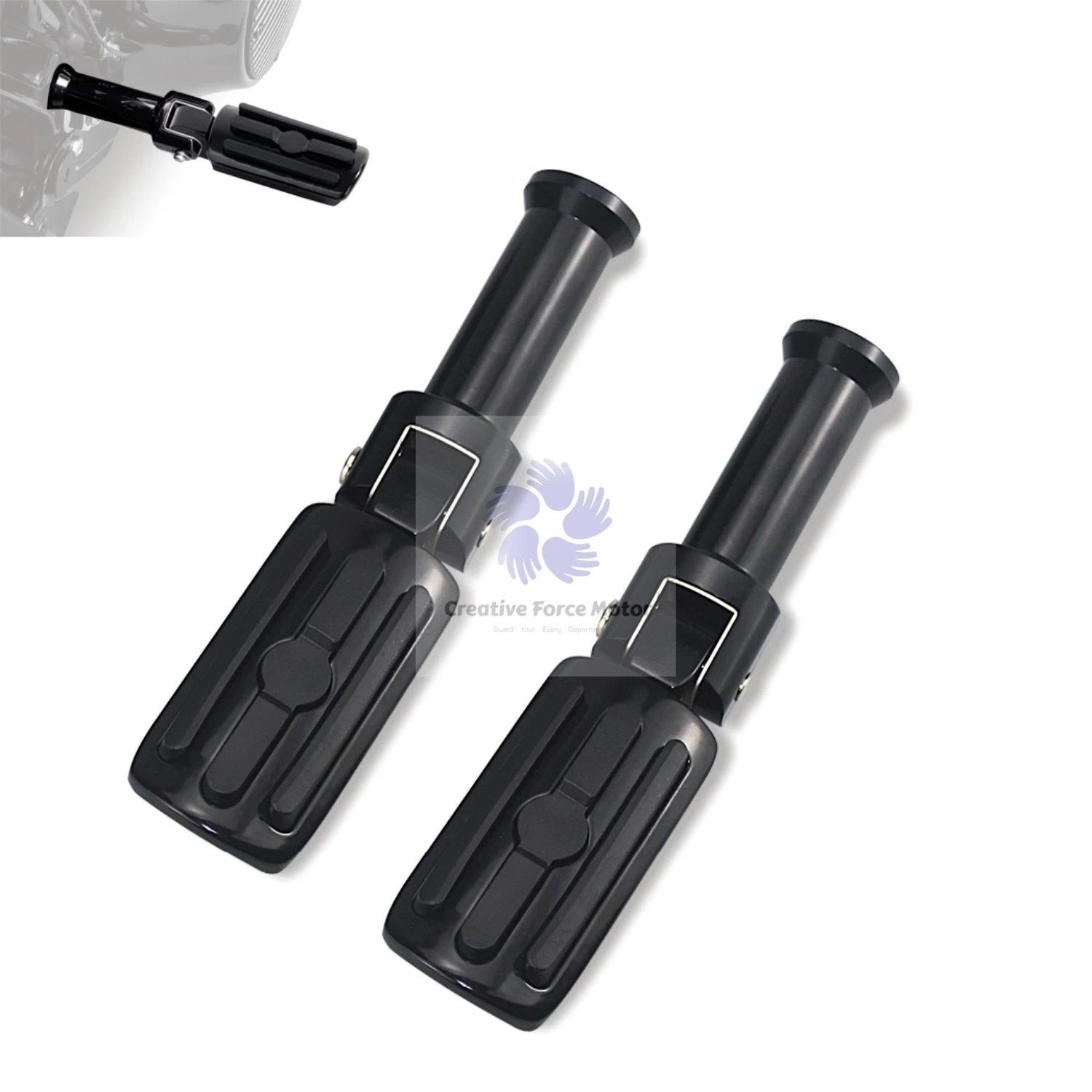 2018-2026 دواسة مسند القدمين للركاب/طقم تثبيت أوتاد القدم الخلفية للدراجة النارية لدراجة Harley Softail Low Rider S T Street Bob 114 Fat Boy #3