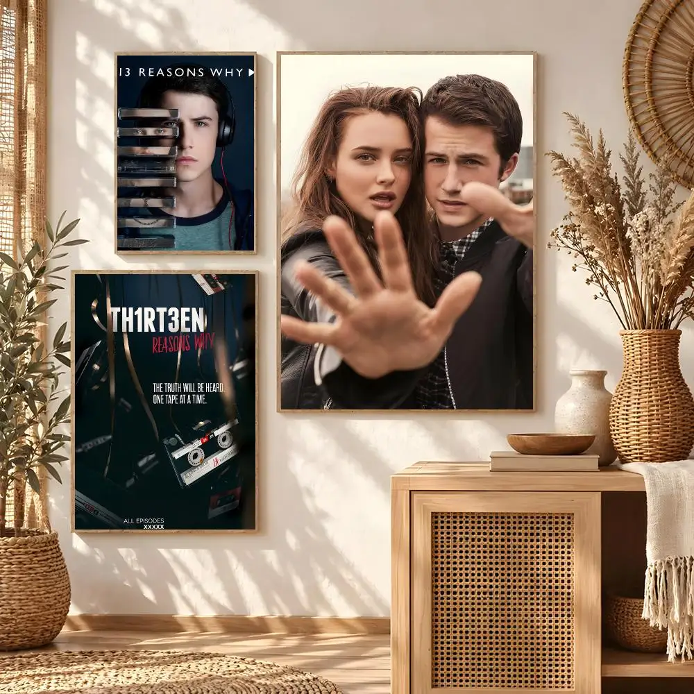 TV Series 13 Reasons Why Poster Classic poster and wall art prints are suitable for living rooms, bedrooms,and home