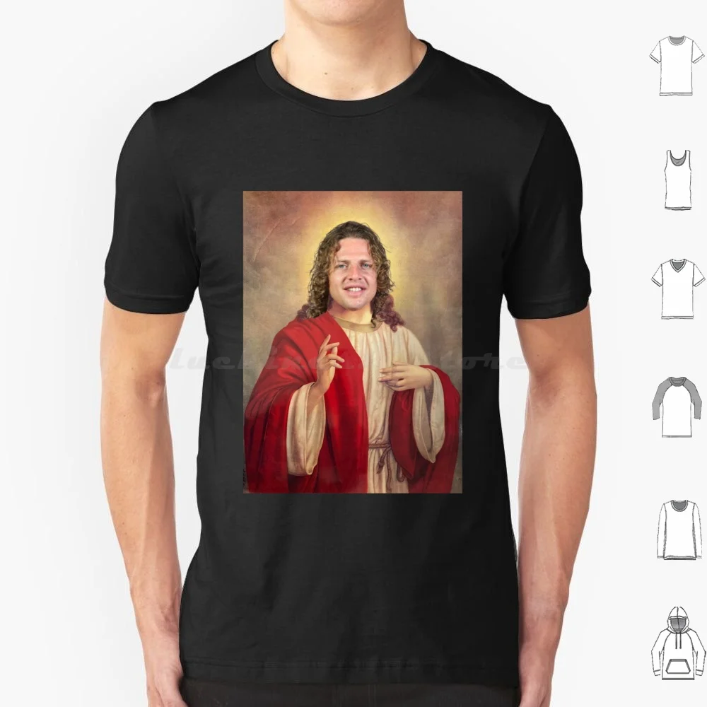 Nathan 'christ' Fyfe T Shirt Big Size 100% Cotton Sam Sturt O Meara Caleb Serong Sean Darcy Clark Nat Nathan Fyfe Andrew